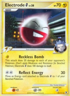 Electrode [G] Lv. 38 (RR 39) - LIGHT PLAYED