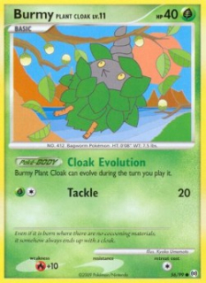 Burmy Plant Cloak Lv.11 (AR 56) - GOOD