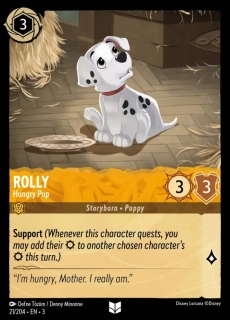 Rolly - Hungry Pup - foil