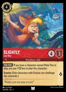 Slightly - Lost Boy - foil