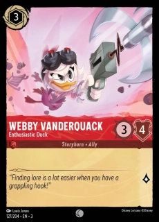 Webby Vanderquack - Enthusiastic Duck - foil