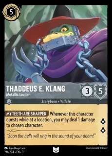 Thaddeus E. Klang - Metallic Leader - foil