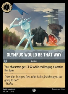 Olympus Would Be That Way - foil