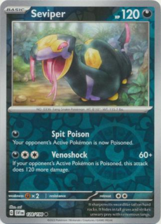 Seviper (SVI 128) - REVERSE HOLO