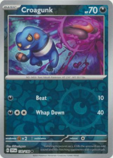 Croagunk (SVI 130) - REVERSE HOLO