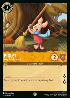 Piglet - Very Small Animal  - foil