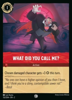 What Did You Call Me? - foil