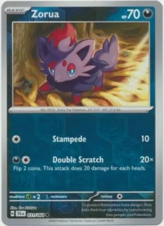 Zorua (SFA 031) - REVERSE HOLO